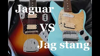Nirvana sound: Fender Jaguar vs Fender Jag-Stang (Dimarzio pickup). Part II
