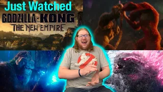 Just Watched Godzilla X Kong The New Empire | Movie Review | Monsterverse | Legendary Pictures