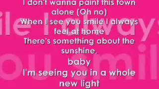 Sterling Knight & Anna Margaret - Something About The Sunshine (lyrics)