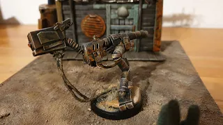 I build a dino robot from scratch for my SciFi - Western Diorama - Timelapse