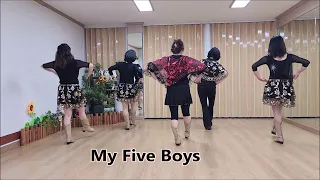My Five Boys - Line Dance