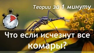 Что если исчезнут все комары? Исчезновение видов. - Теории за 1 минуту | BrainTime