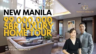 Home Tour No. 31 Luxury New Manila 5BR with Elevator Underground Parking! #TheYUs #FavoriteBroker