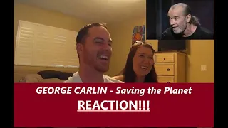 Couple Reacts GEORGE CARLIN "Saving the Planet"
