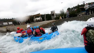 White Water Rafting in a Man Made River!