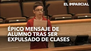 Sacan de clase a niño con playera que decía "Sólo hay dos géneros"