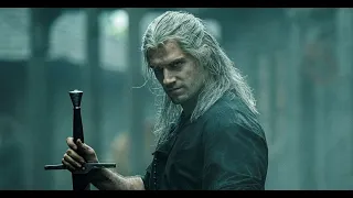 The Witcher | Blaviken Market Fight Scene Re-Edit (Really Slow Motion - Deadwood)