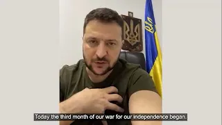 Address of the President of Ukraine Volodymyr Zelensky on the results of the 61st day of the war