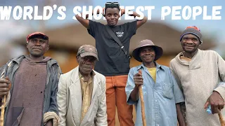 World’s Shortest Humans | The Batwa Pygmies of Uganda 🇺🇬 | Denny-c Vlogs