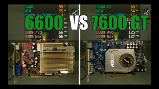 GeForce 6600 vs GeForce 7600 GT Test In 5 Games (No FPS Drop - Capture Card)
