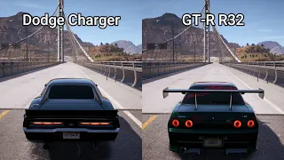 NFS Payback - Dodge Charger vs Nissan Skyline GT-R R32 - Drag Race