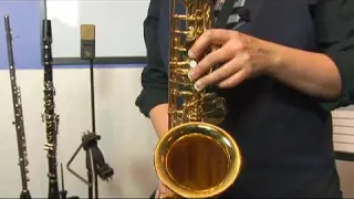 Saxophone Scales: Major Pentatonic Scale in G