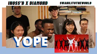 YOPE REMIX | Innoss’B X Diamond Platnumz | Reaction Video + Learn Swahili | Swahilitotheworld |