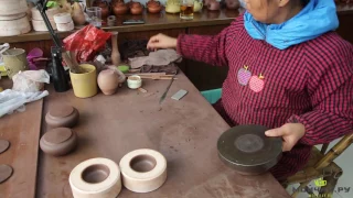 Рождение исинского чайника. Изготовление чайника с нуля, полуручной метод.