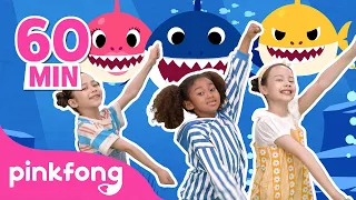 Festa Mix - Dança e Canta com Bebê Tubarão | +Compilação | Pinkfong Canções para crianças