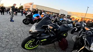 First Harley Bike Night Of 2024! Come ride with me to Harley!