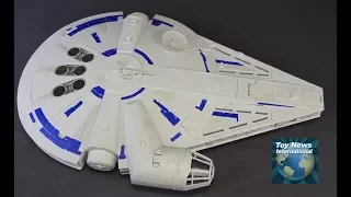 Solo: A Star Wars Story Hasbro Kessel Run Millennium Falcon Toy Review