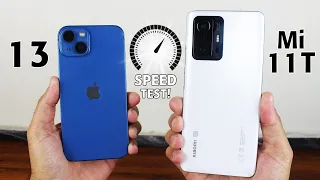 iPhone 13 vs Xiaomi Mi 11T - SPEED TEST! OMG😱
