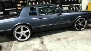 22inch Irocs on the 1984 monte carlo ss