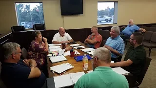 Jasper City Council Work Session May 2018