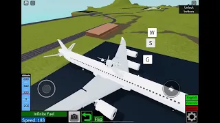 Landing a small plane at random runways in plane crazy