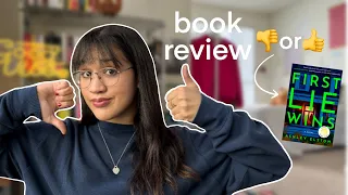 First Lie Wins By Ashley Elston Book Review😮 January Pick For Reese’s Book Club🌼