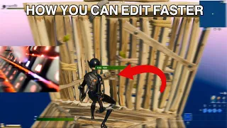 EDIT FASTER in only 10 Minutes in Fortnite..
