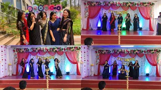 FRESHERS 2023/ Performance by BSC(N) 3rd year / Pardesiya, Chaka chaka #freshers #college #dance