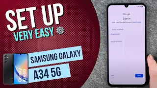 Samsung Galaxy A34 5G – Setup and Configuration • 📱• ⚙️ • ☑️ • Tutorial