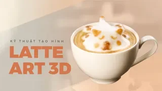 Ngạc Nhiên Trước Kỹ Năng Tạo Hình Latte Art 3D Chuyên Nghiệp | Hướng Nghiệp Á Âu