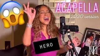Mariah Carey - Hero (Live at Home Tribute) Acapella