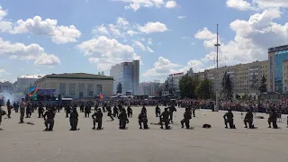 90-летие ВДВ . Показательное выступление. Минск