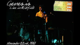 Genesis - Live in Richfield - November 22nd, 1981