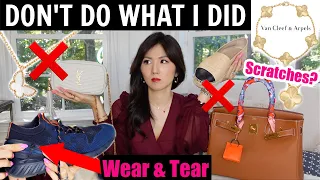 DON’T DO WHAT I DID | WEAR & TEAR VCA guilloché/CARTIER/CHANEL etc | TIPS for buying LUX | CHARIS ❤️
