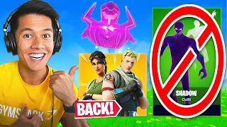 ALT FORTNITE IKKE FORTALTE JER I JETPACK UPDATEN! (Defaults tilbage, Fortnitemares & Galactus)