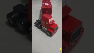 DISNEY PIXAR CAR TRACK TALKERS CHAT AND HAUL MACK || LIGHTNING MCQUEEN RUSTEZE 95 || DIECAST CAR