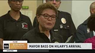 Mayor Bass on Tropical Storm Hilary: 'Our primary mission, of course, is to protect the life and pro