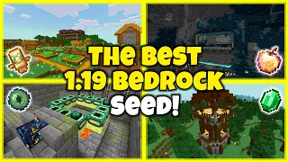 BEST SEED EVER!! In Minecraft Bedrock 1.20!