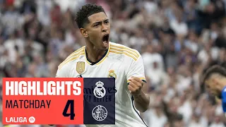 Highlights Real Madrid vs Getafe CF (2-1)