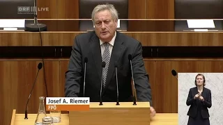 Josef Riemer - Grüner Bericht 2015 - 12.11.2015