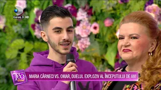 Teo Show(08.01.2020) - Maria Carneci vs Omar, duelul exploziv al inceputului de an!