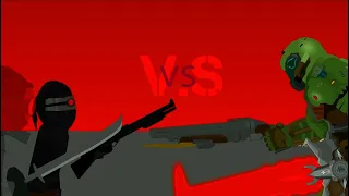 Hank J Wimbleton vs Doomslayer (stick nodes)