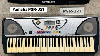 Yamaha PSR-J21 Keyboard ( Wilsons music instruments 03371476660 )