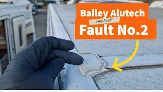 Bailey Alu-Tech Fault Number 2 - That we've noticed.