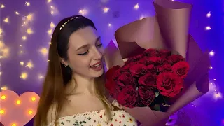 Чуттєвий ASMR до Дня Закоханих🫶🏻 (поцілунки, ніжні слова, звук серця)