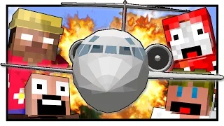 Lost Island - PLANE CRASH! (Minecraft Machinima) #1