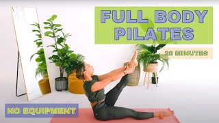 20 Min Full Body Pilates Workout (No Equipment)