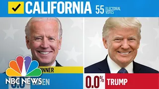 NBC News projects Biden Will Win California, Oregon And Washington | NBC News
