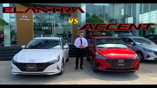 Accent 1.4 Đặc biệt và Elantra 1.6 Tiêu chuẩn. Mẫu xe nào đáng mua hơn? | Liên hệ: 0919 7997 68