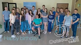 Как живет Outsourcing Team - День Рождения Виталия Бойко